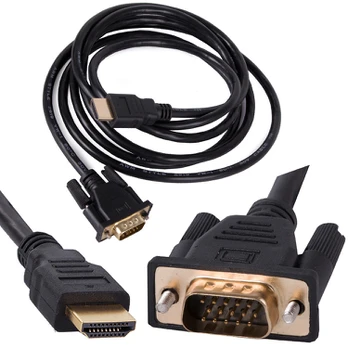 HDMI - VGA kabelis 2m, Full HD