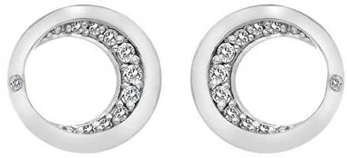 Žavūs sidabrinis auskarai Hot Diamonds Celestial DE686