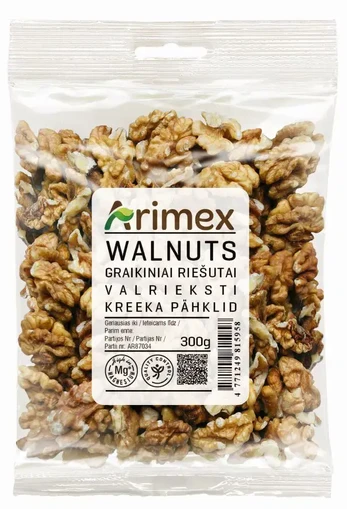 Graikiniai riešutai ARIMEX, 300 g