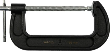 Spaustuvas su varžtu "C" tipo 6", 150 mm (YT-64255) kaina