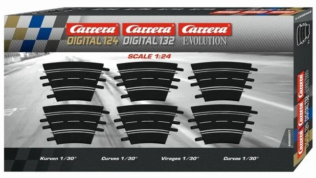 Carrera Turn 1/30 6 vnt (20020577)