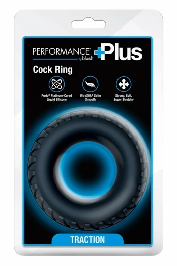 Performance Plus Traction Silicone Support Ring Ultra-Thick Black