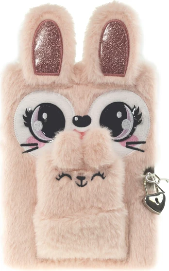 Tinka - Diary Plush Bunny w/Mini Notebook
