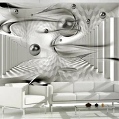 Artgeist Fototapetas - Geometric storm kaina