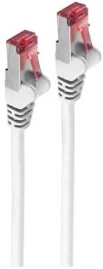 shiverpeaks Patchkabel S/FTP Cat.6A wei? 0,15m