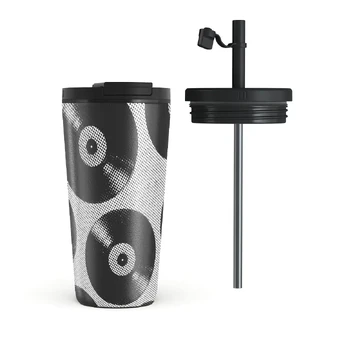 Sound Check - Travel Mug, 500 ml / Flap & Straw Set
