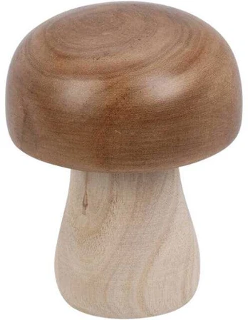Medinė grybo figūrėlė, 15 cm