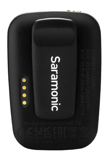 Saramonic Blink 500 ProX TX Transmitter Including furry windscreen, SR-M1 Lavalier Microphone