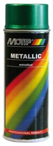 Motip Metallic effekt lak 400ml grøn