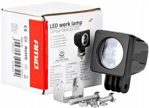 Darbinis halogeninis prožektorius 9-36v Led 50x50mm