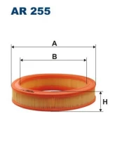 Oro filtras FILTRON AR 255 kaina