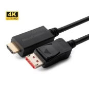 Kabelis MicroConnect Displayport, HDMI, 5 m, juoda kaina