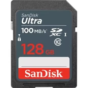 MEMORY SDXC 128GB UHS-I/SDSDUNR-128G-GN3IN SANDISK kaina