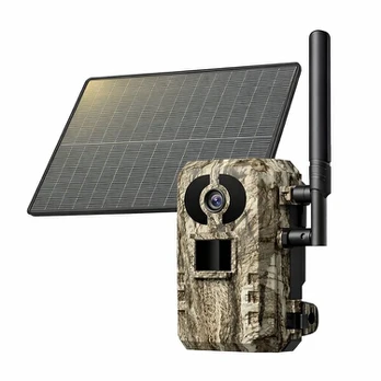 Laukinės gamtos kamera 2K, solarinis maitinimas, 1 vnt.