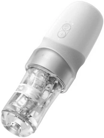 Sauce Extra Sauce Baltas - Automatic Intimate Device with 5D Touch System