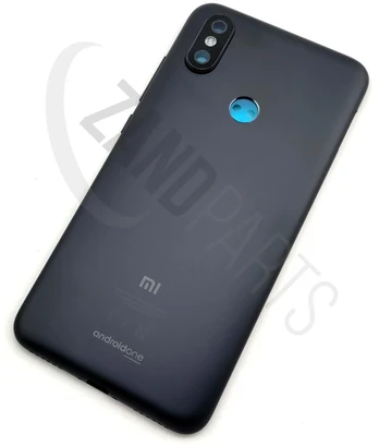 Xiaomi Mi A2 Back Cover Juodas