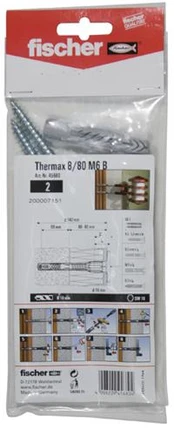 fischer 437331 - Screw kit - Wood - M10 - Partial thread - Nerūdijantis plienas - Gloss