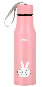 Termogertuvė Nils Camp Bunny NCB12, 0.5 l, rožinė