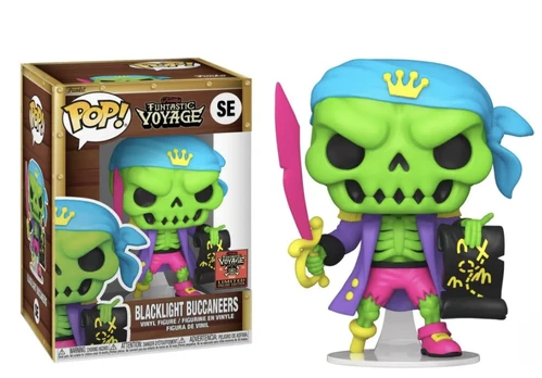 Funko POP! Fantastic Voyage Blacklight Buccaneers exclusive