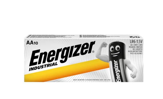 Energizer Industrial AA LR06 baterijos 10vnt