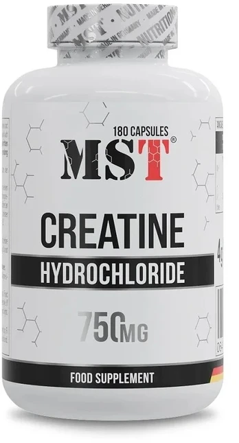 Kreatino hidrochlorido kapsulės MST 180 kapsulių