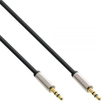 Kabelis InLine Jack 3.5mm - Jack 3.5mm 5m sidabrinė (99215)