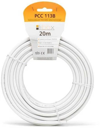 Libox SAT koaksialinis kabelis PCC113B LIBOX/20m