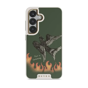 Fire Is Catching - Samsung Galaxy S25 Plus Case, Elite Light (Magnetic) / Gold