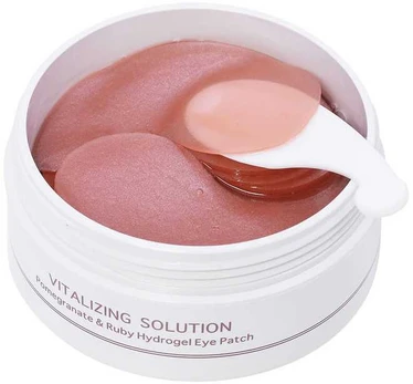 Hydrożelowe płatki pod oczy BEAUUGREEN Pomegranate & Ruby Hydrogel Eye Patch, 60 vnt.