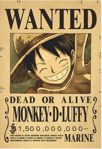 Plakatas One Piece