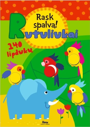 Rutuliukai. Rask spalvą