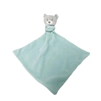Žaislinė antklodė – 94208 – MILUŚ – MEŠKUTIS – MINT – dydis 25 cm