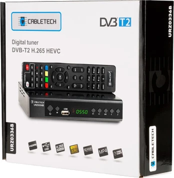 DVB-T/C imtuvas Hevc H.265 10bit Cabletech