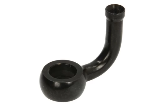Brake hose end MV10D90S, bend: 90°, Black
