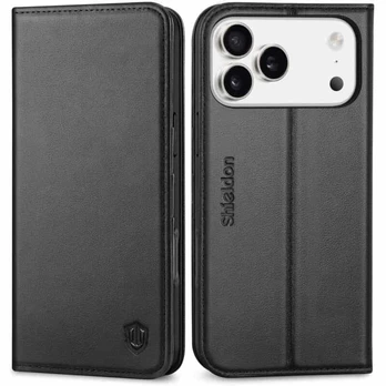 SHIELDON natūralios odos iPhone 17 Pro Max dėklas