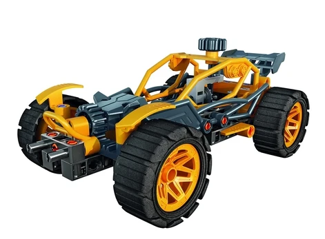 Konstruktorius Clementoni BUGGY AND QUAD 75077BL, plastikas