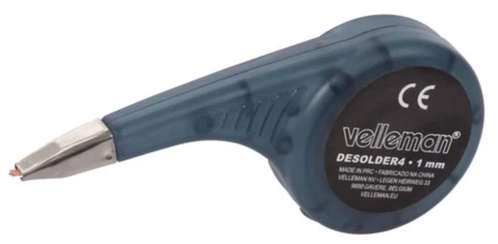 Velleman Išlitavimo dagtis - 4 vnt, dozatoriuose - 1/1.5/2/2.5 mm - 150 cm