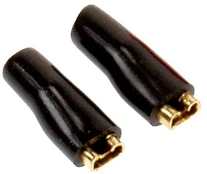 ACV Sort højttalerstik 2,8mm 50 stk