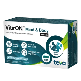 VITIRON Mind & Body Forte, 30 kaps.