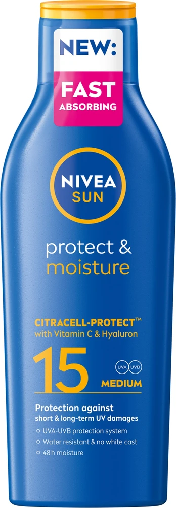 Nivea - Protect & Moisture Lotion SPF 15 - 200 ml