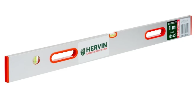Stačiakampis lyginimo lotas HERVIN CONSTRUCTION, 1 m, RASL-1000