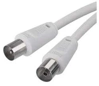 Emos Antenna coaxial cable shielded 15m - straight fork