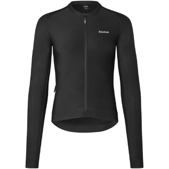 GripGrab PACR LS vyriški marškinėliai | Black, S