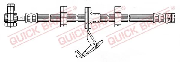 Stabdžių žarnelė QUICK BRAKE 59.987X