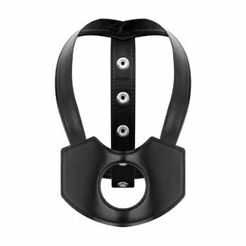 Bedroom Fantasies Head Strap On Black - Adjustable Intimate Harness