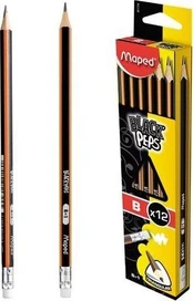 Blackpeps B trintukas pieštukas (12vnt.) MAPED