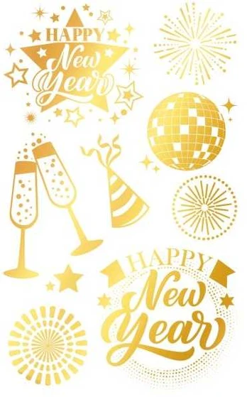 Fiesta Happy New Year tatoveringer