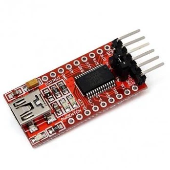RS232 – FT232 – FTDI USB/TTL konverteris – 5V/3.3V – UART – Arduino