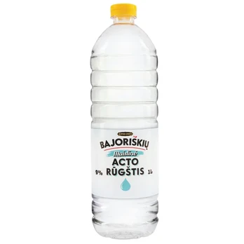 Maistinė acto rūgštis BAJORIŠKIŲ 9%, 1 l