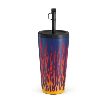 Tribal - Travel Mug, 500 ml / Straw